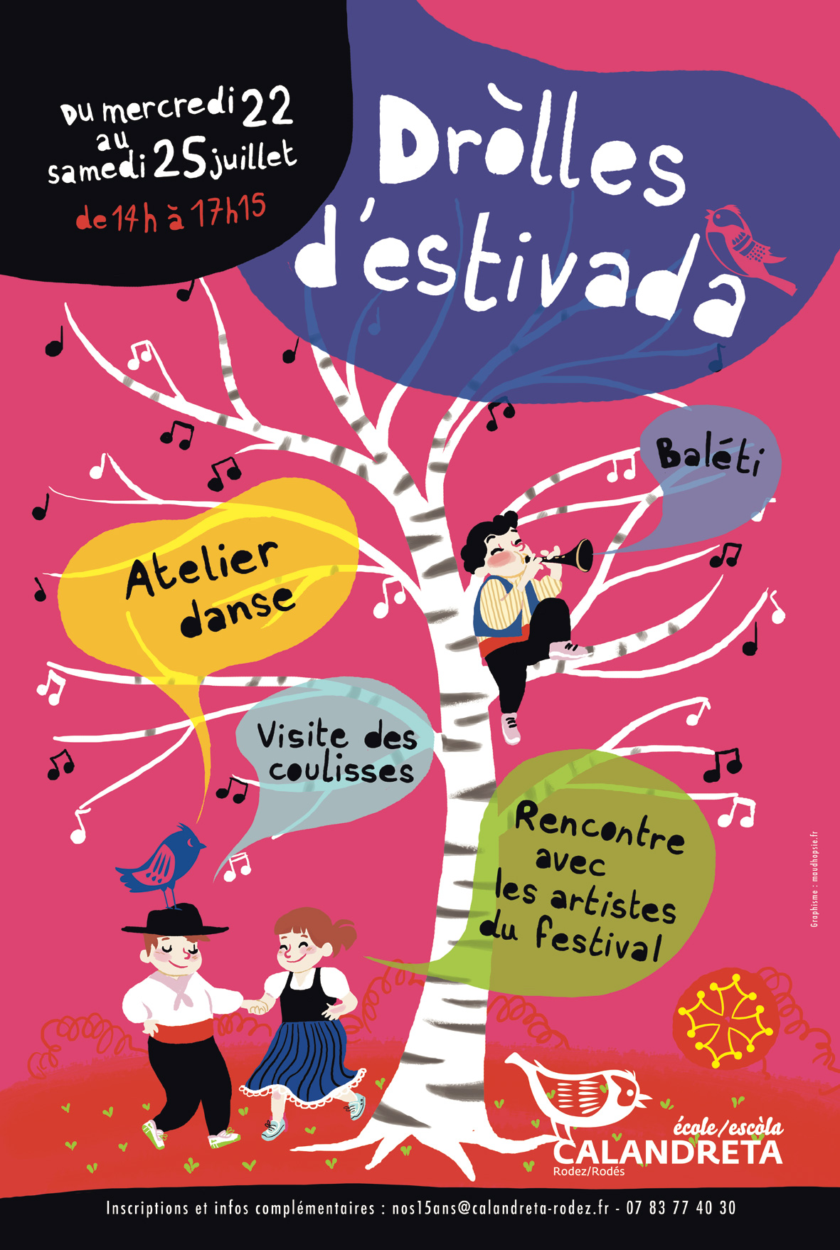 Affiche Drolles d'Estivada